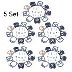 Set of 5 Carburetor Gasket Kits for Walbro K24-WAT WT773 WT775 WT866 WT924 WT-973