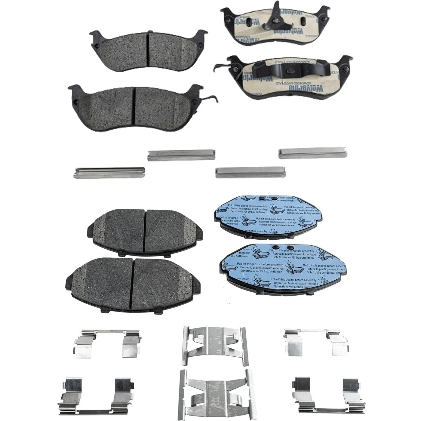 Brake Pad Set for Mercury Grand Marquis (1998–2002)