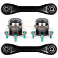 Set of 4 Rear Wheel Bearing Hubs for Mazda 3 & 5 (2004–2009)