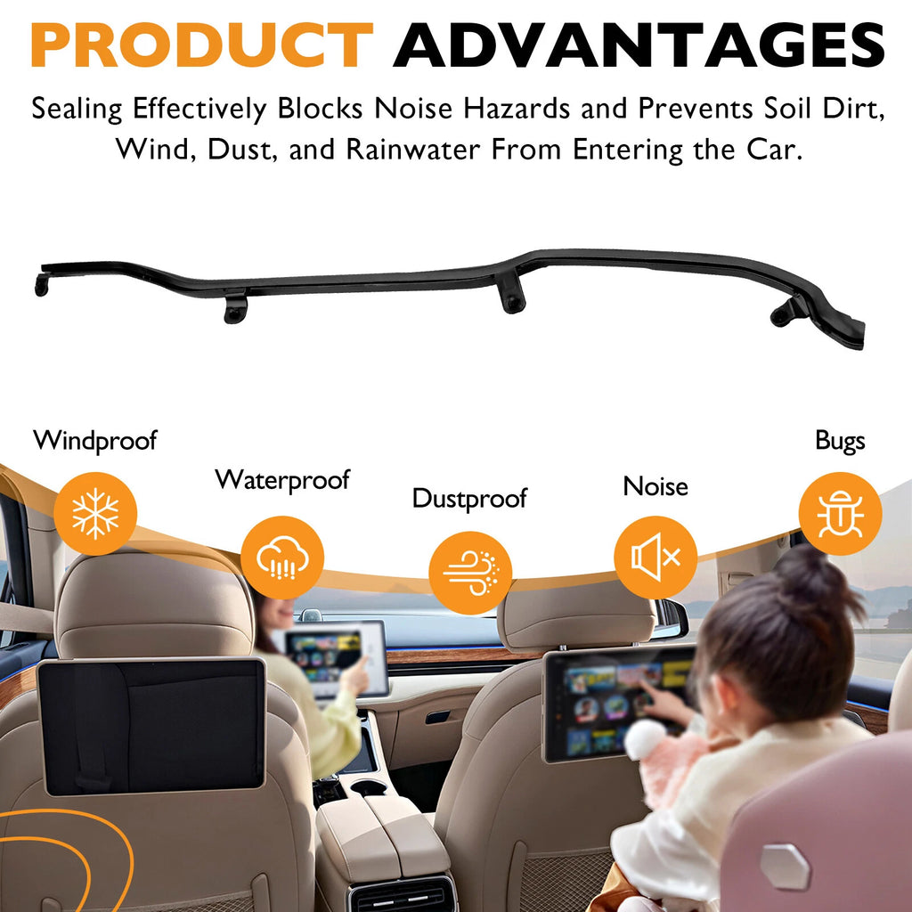 Front Left Door Edge Weather Strip Seal for Ford Explorer (2011–2019) BB5Z7825325B