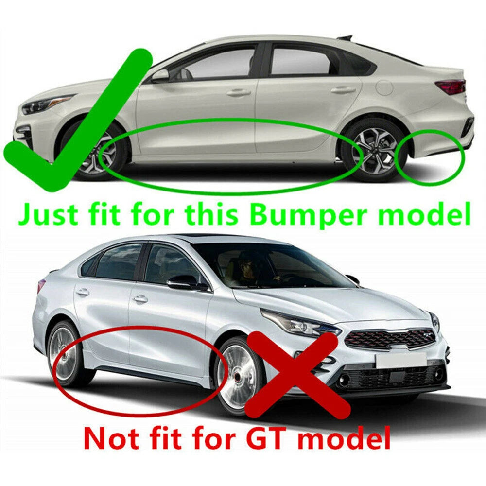 Set of 4 Splash Guards Mud Flaps for Kia Forte/K3/Cerato (2014–2023)