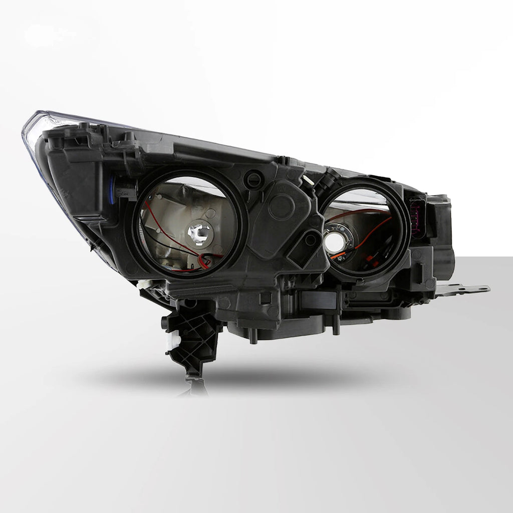 Halogen Headlight for Ford Escape (2017–2019) Chrome Left Side w/Bulb