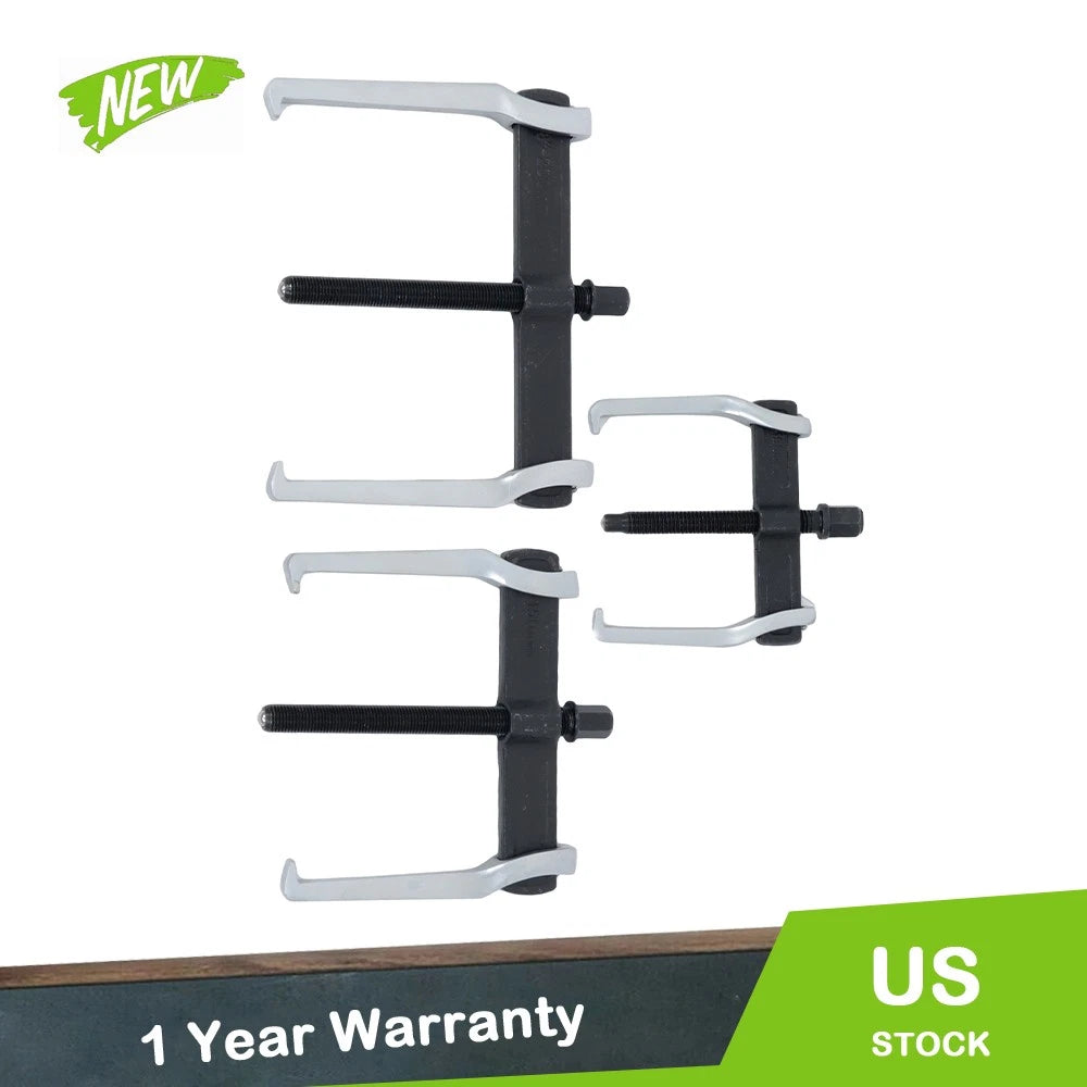 Set of 3 Gear Pullers for Removal of Pulley Flywheel Bearings
