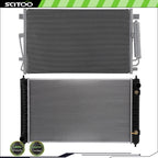 Radiator and A/C Condenser Kit for Nissan Altima Maxima (2007–2018)