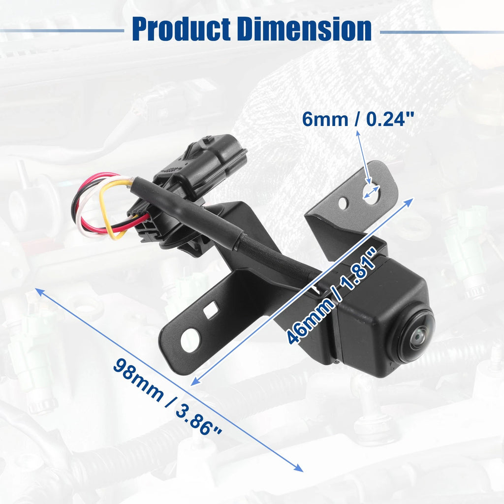 Parking Assist Front View Camera for Mercedes-Benz C 250 (2012–2015)
