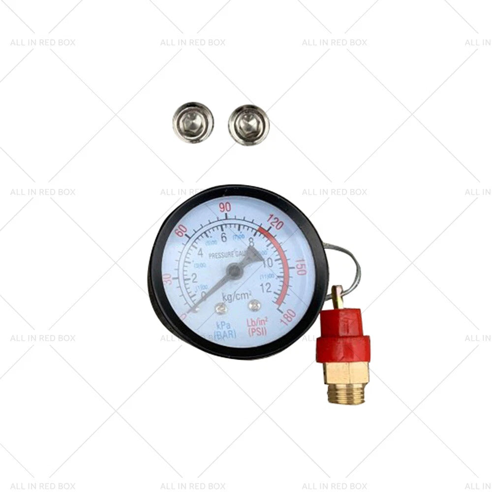 Air Compressor Pressure Switch Manifold Regulator 175psi 4 Port for