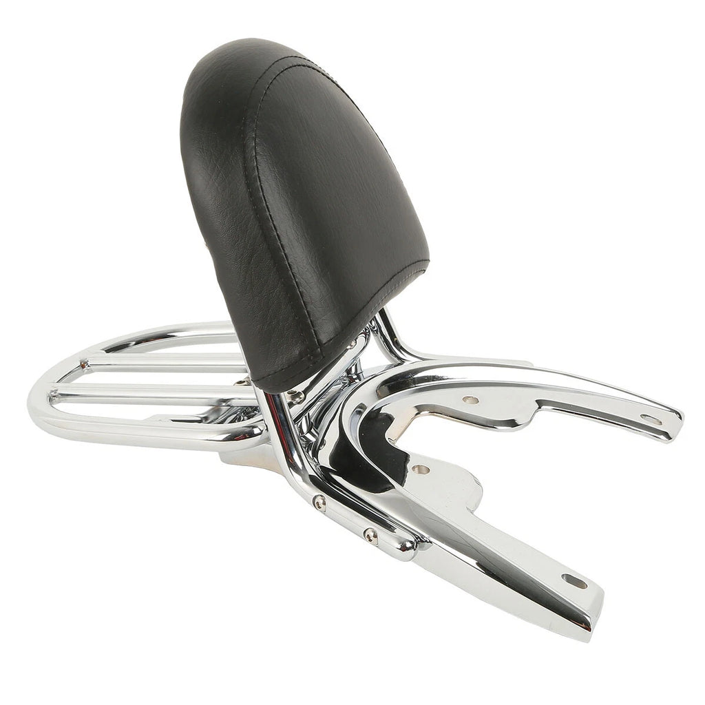 Sissy Bar Luggage Rack Baseplate for Harley VROD VRSCA (2002–2006) Chrome