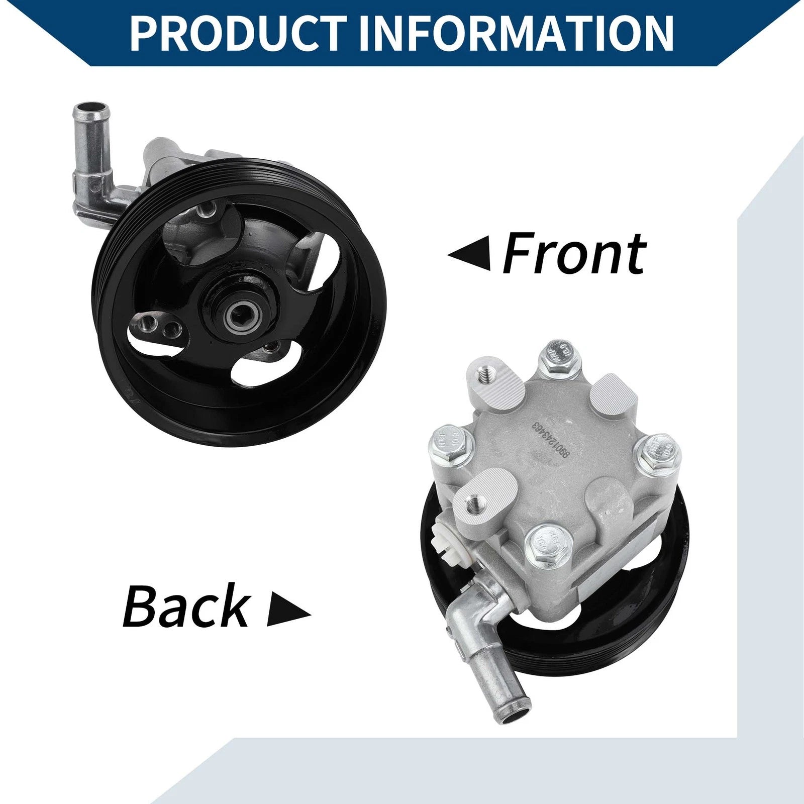 Power Steering Pump No. 491101AA0A for Nissan Altima (2007–2012)