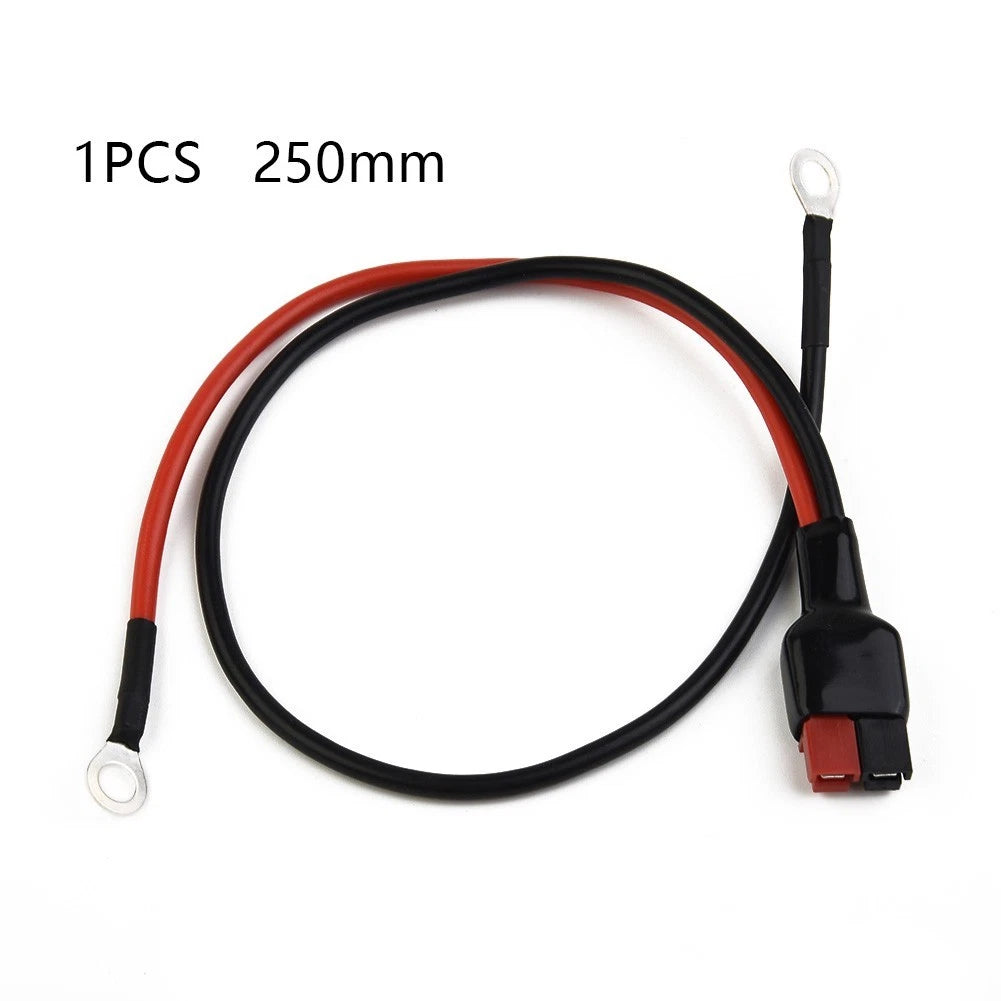 Battery Leads Set of 2 for Golf (250mm/400mm) with 6mm Ring Terminals