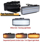 Clear Switchback LED Front DRL Signal Lamp for Chevy S10 Blazer (1994–1997)