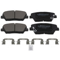 Set of 4 Front Ceramic Brake Pads for Hyundai Azera, Santa Fe / Kia Rondo, Sorento
