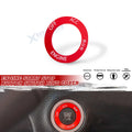 Red Engine Start Stop Button Switch Ring Cover Trim for Dodge Charger (2010–2022)