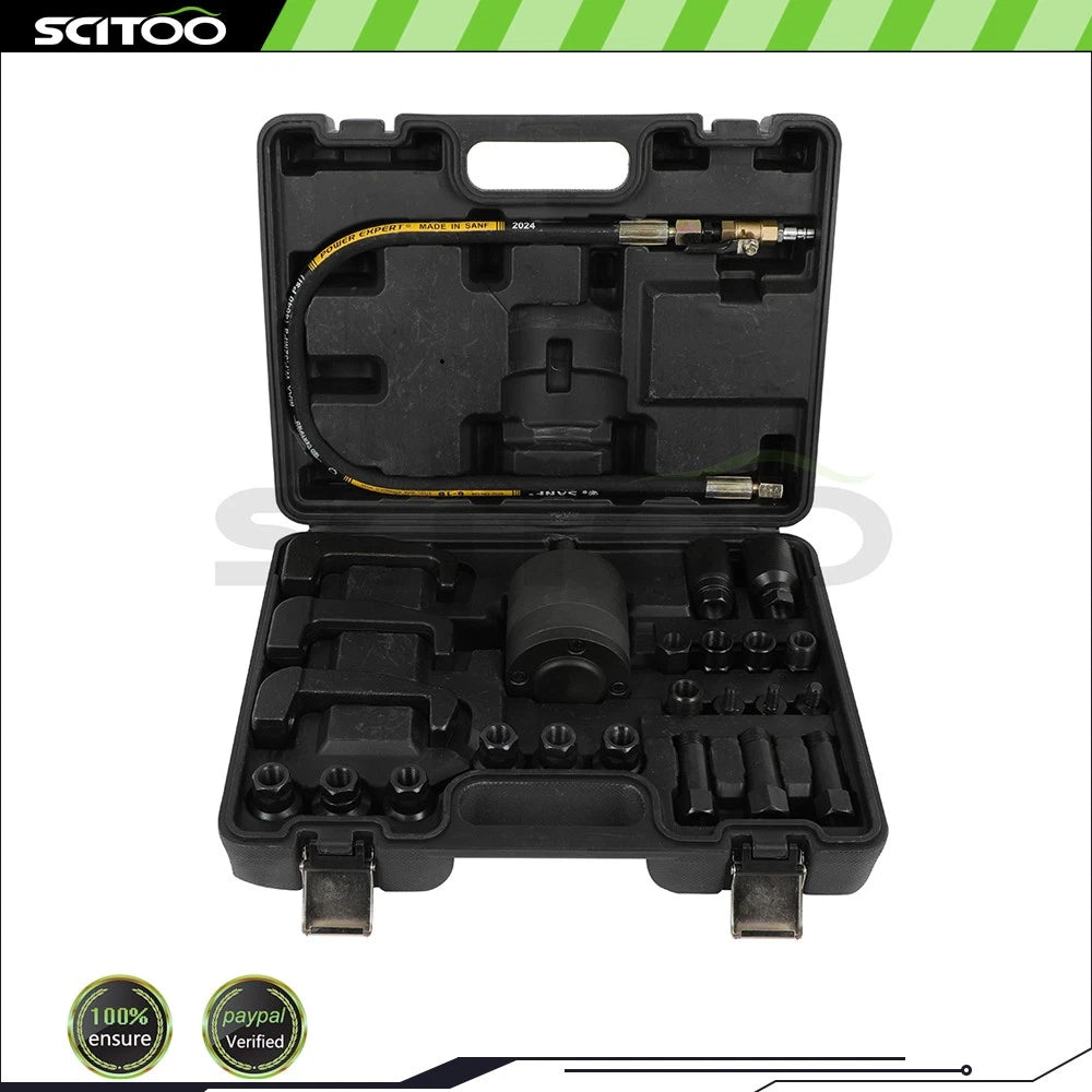 24pcs Pneumatic Puller Set for Diesel Injectors