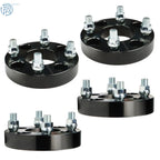 Set of 4 Wheel Spacers for Club Car Golf Cart (1" 4x4, 1/2x20 Studs, 62mm Hub Bore)