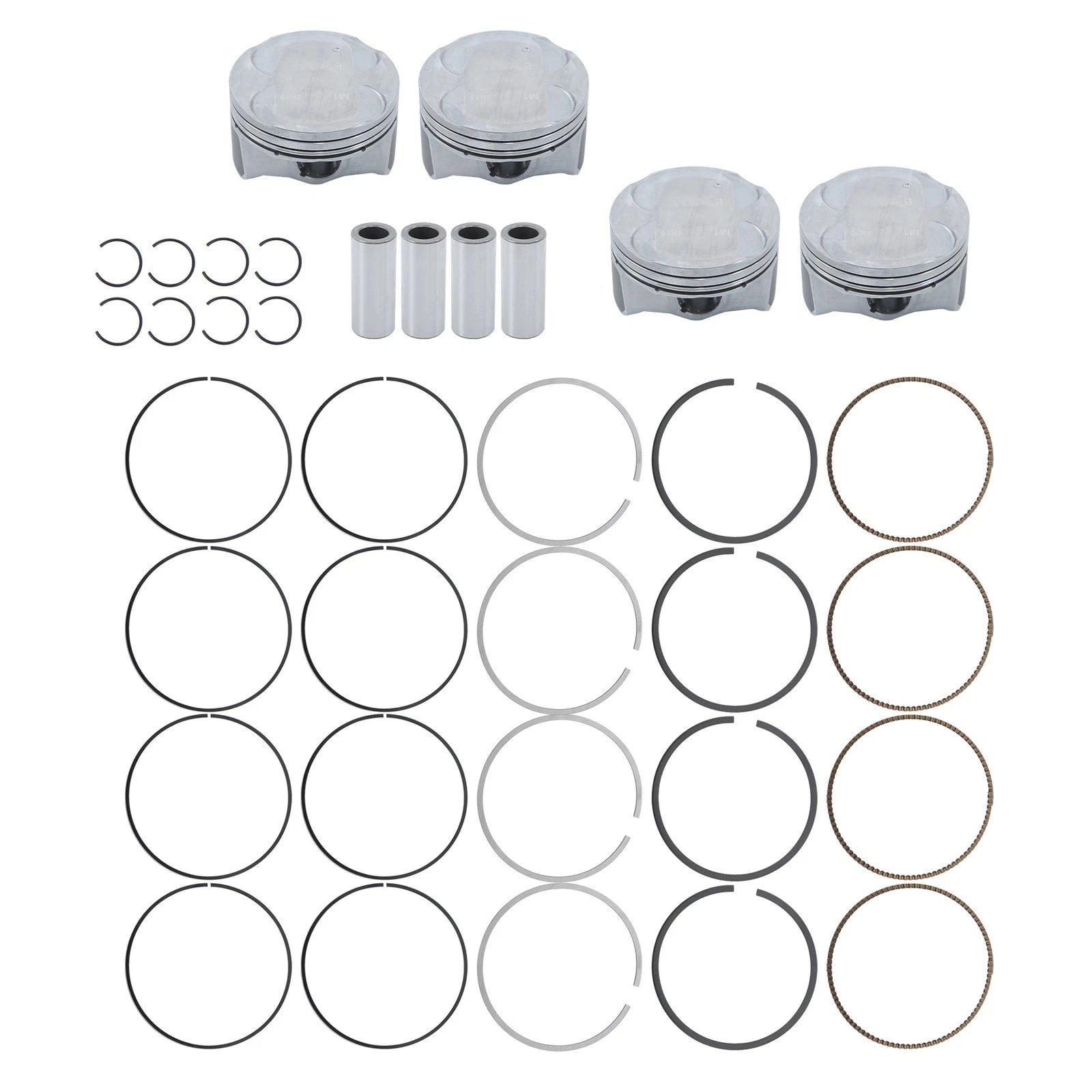 Piston & Piston Ring Set for Hyundai Elantra (2011â2016)