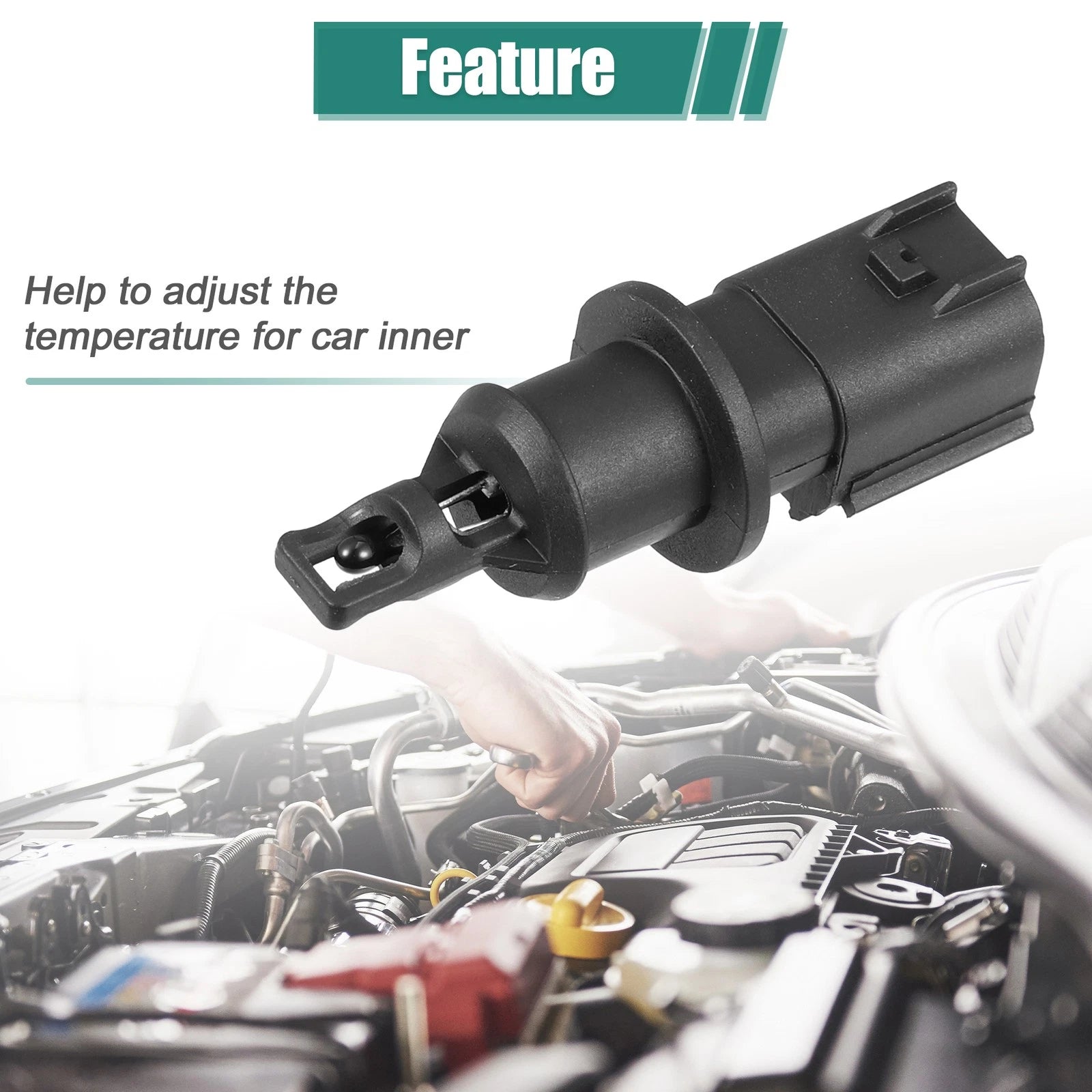 Charge Temperature Sensor 4606487AB for Dodge Challenger (2008–2010)