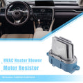 HVAC Heater Blower Motor Resistor for Audi Q7 (2008–2015) No. 7L0907521/7L0907521A