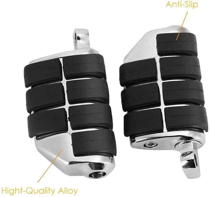 Footpeg Footrest Mounts for Harley Yamaha Softail Dyna FXST Iron 883 (2004-2023)