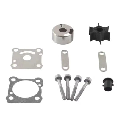 Neoprene Rubber Water Pump Impeller Kit for 6HP 8HP 2-Stroke Outboards (N/A)