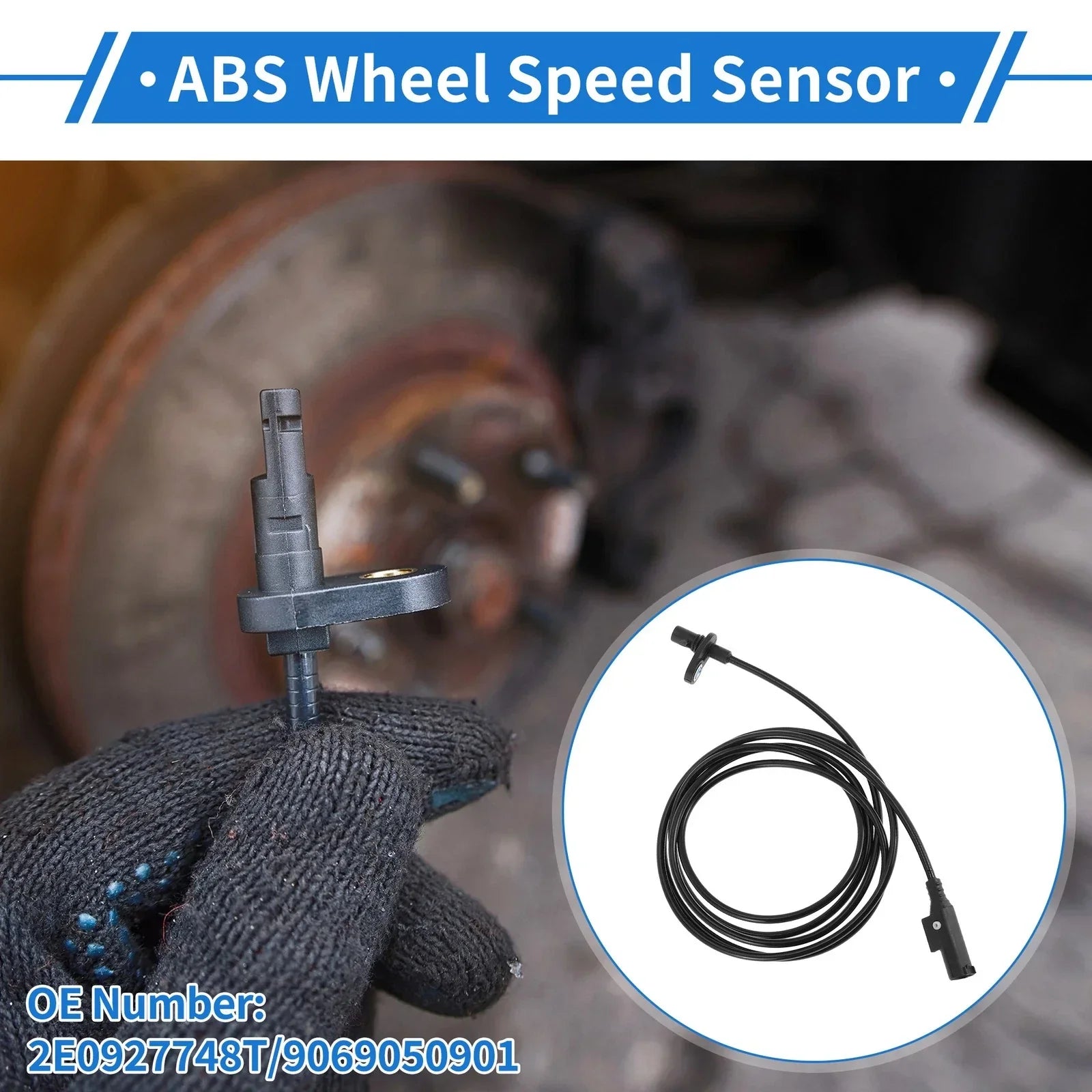 ABS Wheel Speed Sensor for Mercedes-Benz Sprinter 3500 (2007-2018)