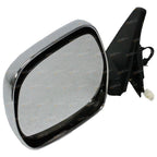 2 x LH+RH Chrome Electric Mirrors for Toyota Landcruiser Prado (2002–2009)