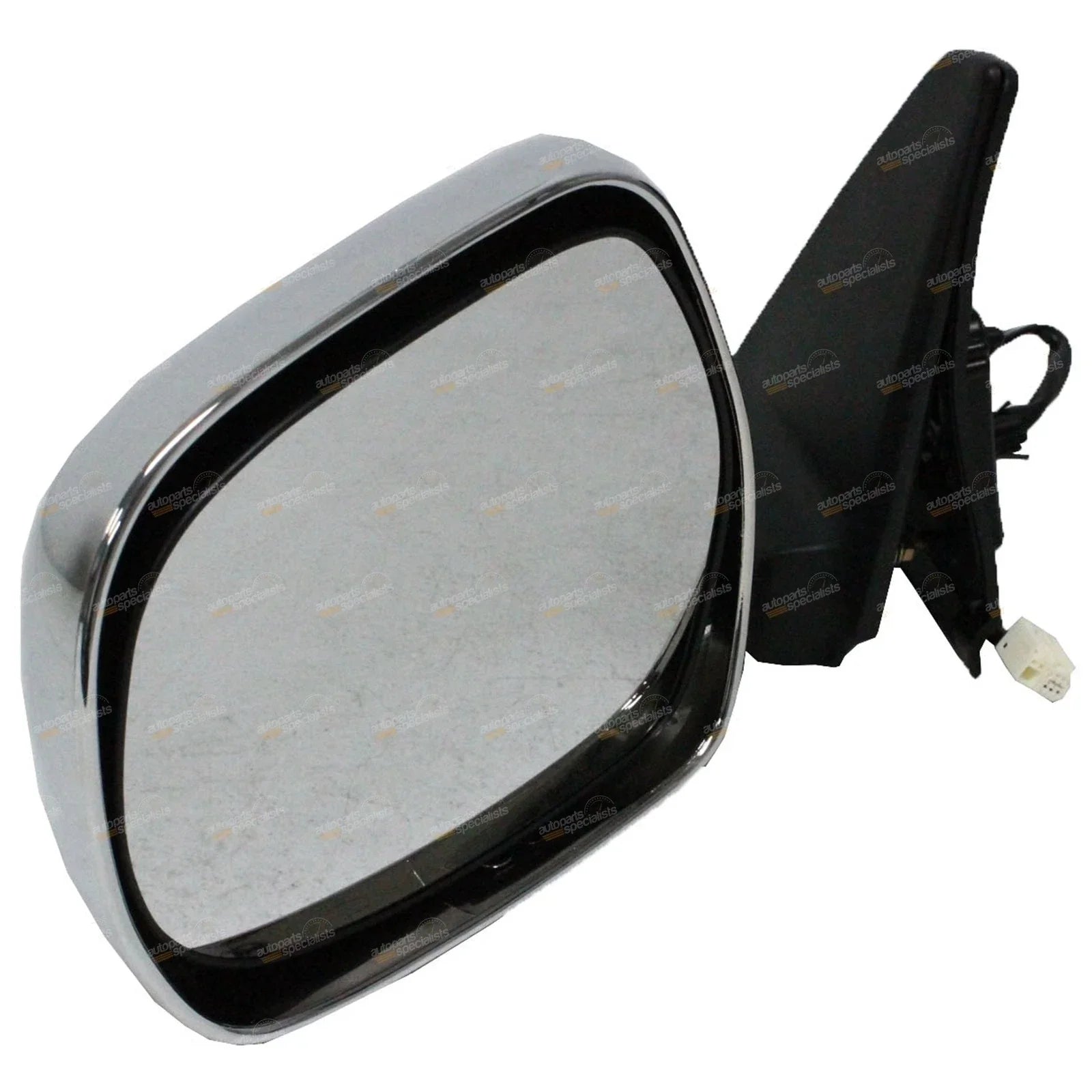 2 x LH+RH Chrome Electric Mirrors for Toyota Landcruiser Prado (2002–2009)