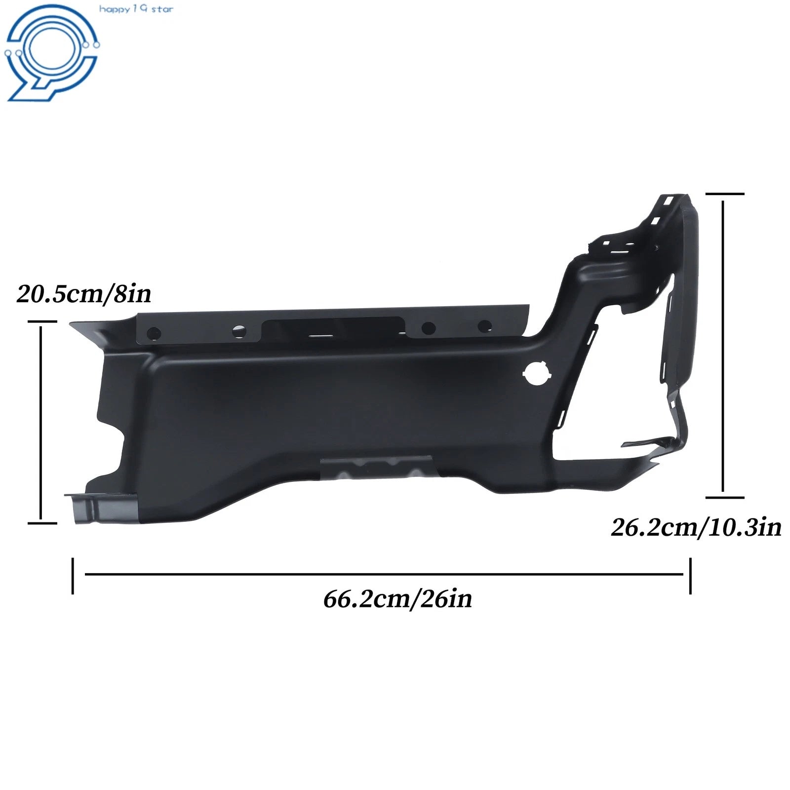 Left Side Rear Bumper End Cap for Ford F250 F350 F450 (2023–2025)
