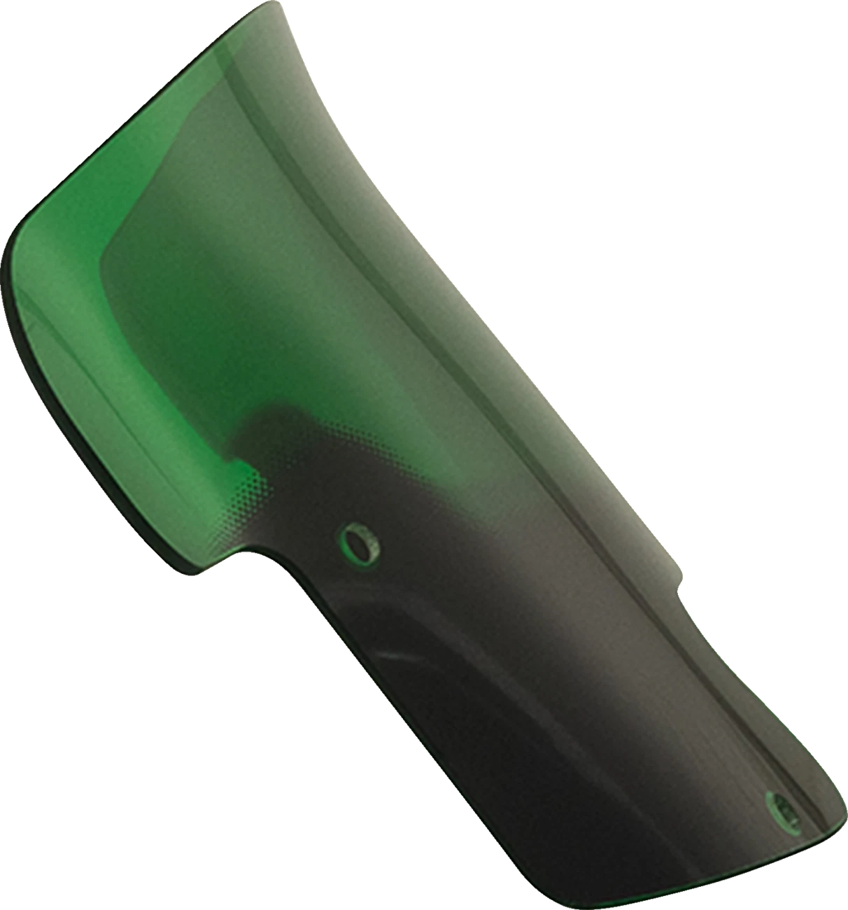 Klock Werks Kolor Flare Windshield 8" Green for Indian KWW-04-0630