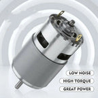 775 DC Motor for DIY Projects (Cooling Fan Included)