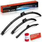 Set of 3 Windshield Wiper Blades for Mercedes Metris (2016–2023)