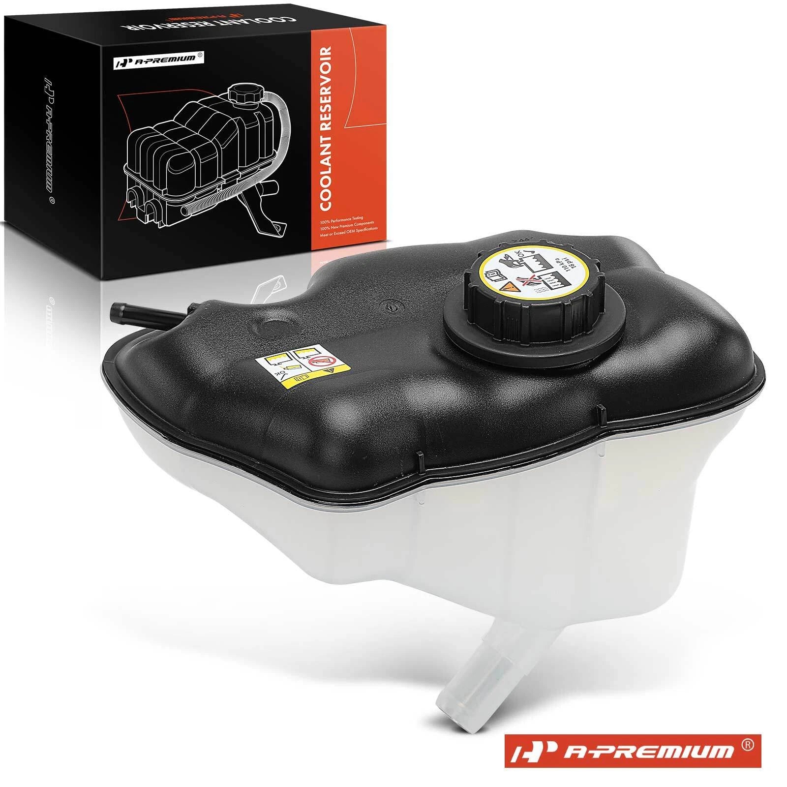 Engine Coolant Reservoir with Cap for Ford Mustang