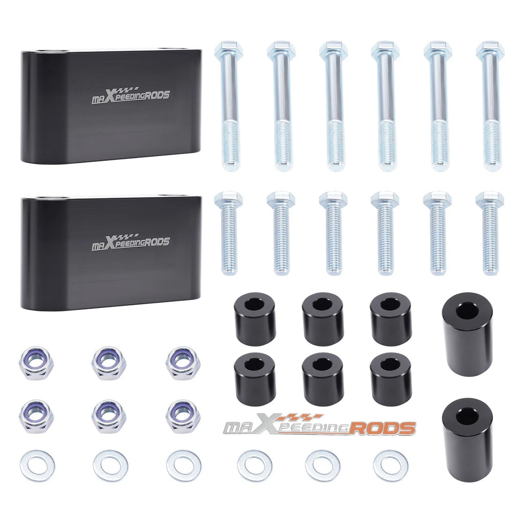 2" Rear Trailing Arm Spacers Lift Blocks Kit for Subaru Forester (1998–2008)