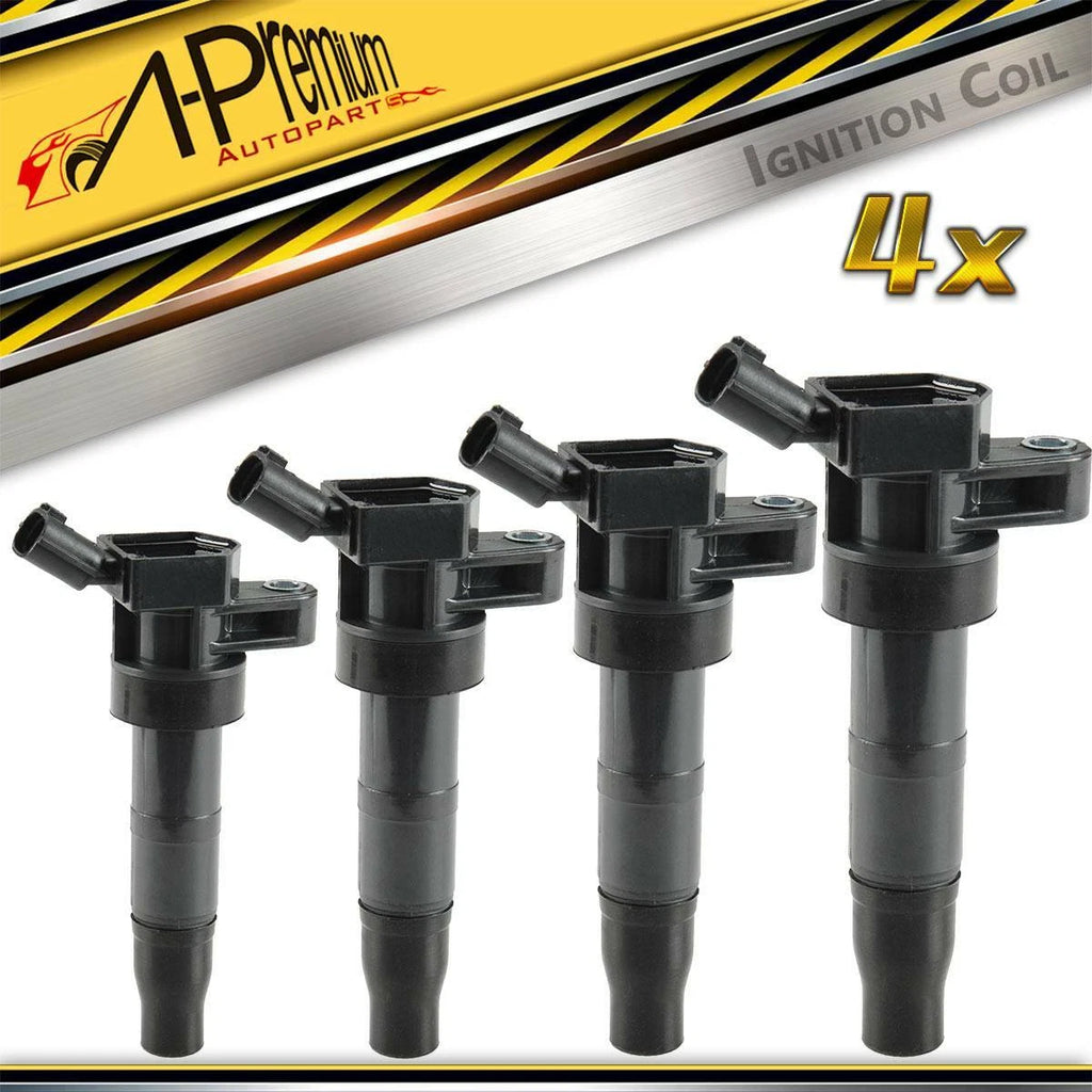 Set of 4 Ignition Coils for Hyundai Sonata (2011–2014) Kia Optima Sportage (2011–2016)