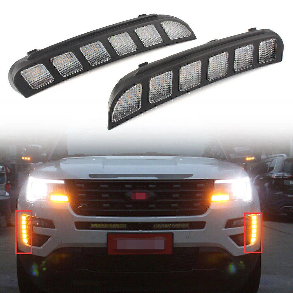 LED Daytime Running Lights Signal Lamp for Ford Explorer (2016-2017)