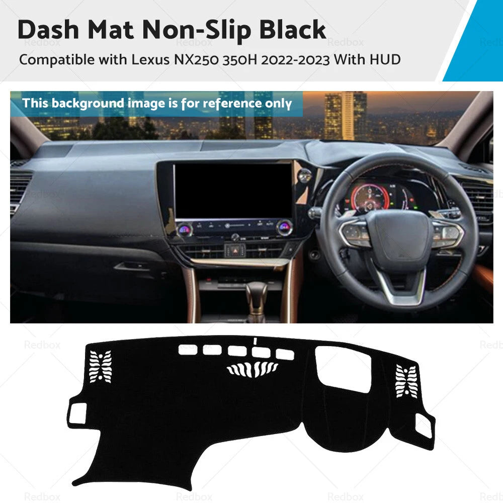 Non-Slip Dash Mat for Lexus NX250 NX350H (2022–2023) with HUD