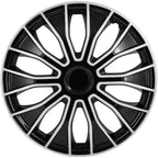 Set of 4 Wheel Covers for R16 Tire & Rim (16 Inch) - Black