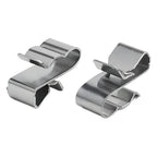 150PCS Stainless Steel Trailer Wiring Clamps for Cable Management
