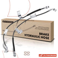 2X Front Brake Hydraulic Hose for Chevy Silverado GMC Sierra 2500 HD (2001–2007)