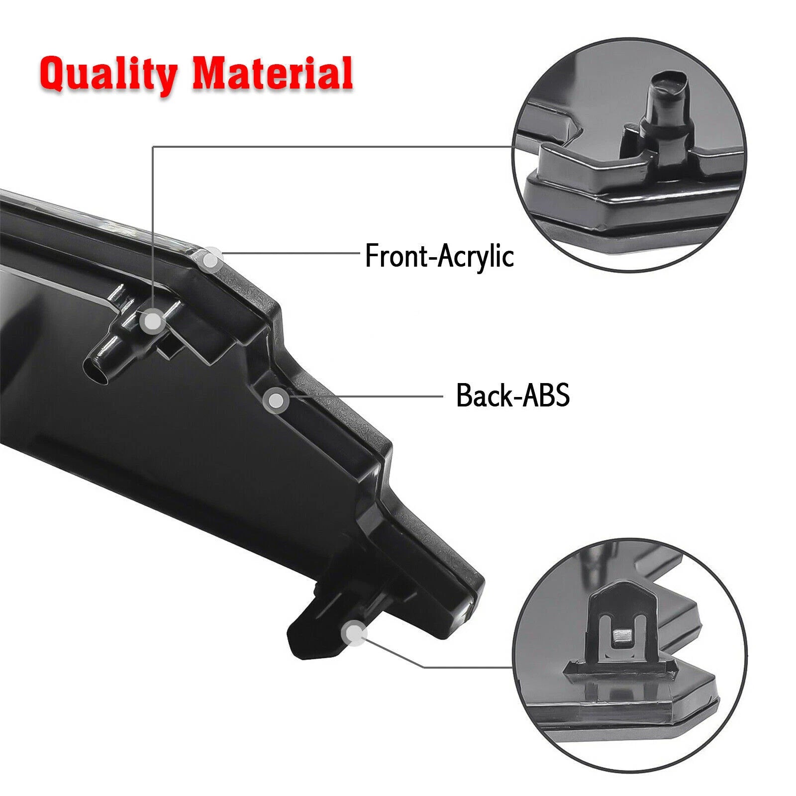 Grill Garnish Sensor Cover for Toyota Tacoma TRD Pro (2018-2023)