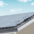 8" x 100ft Solar Panel Bird Guard & 100 x Stainless Steel Fasteners Clips