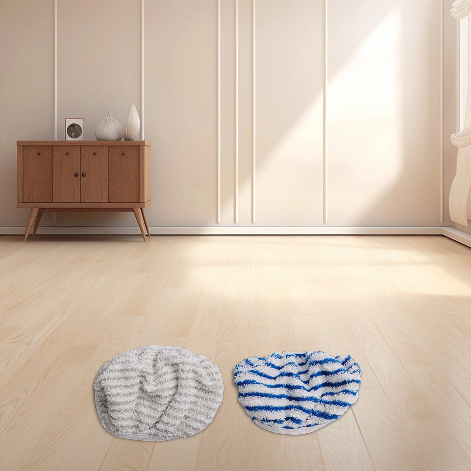 2X Microfibre Cloth Pads for Clean&Steam ZR005801 (Washer Compatible)