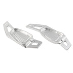 Aluminum Silver Shift Paddle Extensions for Audi A5/S5/SQ5 (2016)