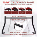 Adjustable Pickup Truck Bed Ladder Cargo Rack for Truck (800lbs Capacity)