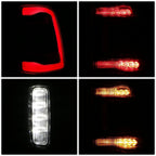 Chrome Red LED Tail Light Assembly for Ram 1500 (2019–2024)