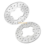 2x Front Brake Disc Rotors for Honda Rancher 420 TRX420FE/FM TRX420TE/TM (2007–2013)