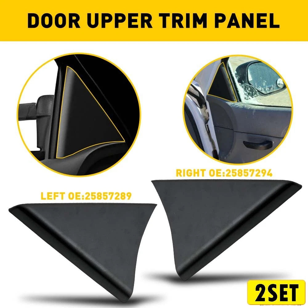 Set of 4 Door Upper Panel Trim for Tahoe, Sierra, Silverado, Yukon (2007–2013)