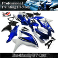 Fairing Kit for Suzuki GSXR600/750 (2008–2010) Blue White Injection Bodywork