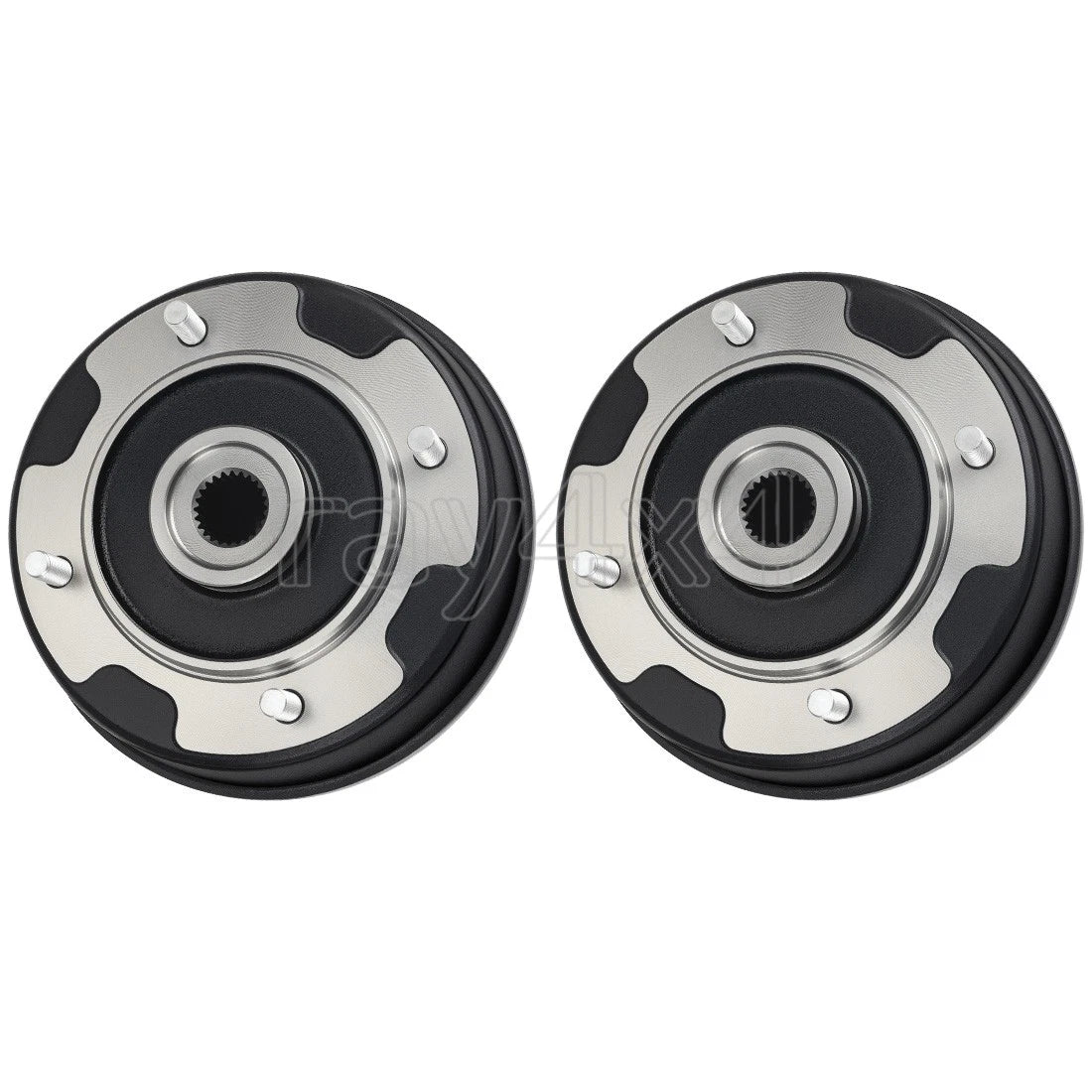 Rear Brake Drum 2X for Kawasaki Mule 500 520 550 (2000–2009) KAF300A KAF300B KAF300C KAF300D