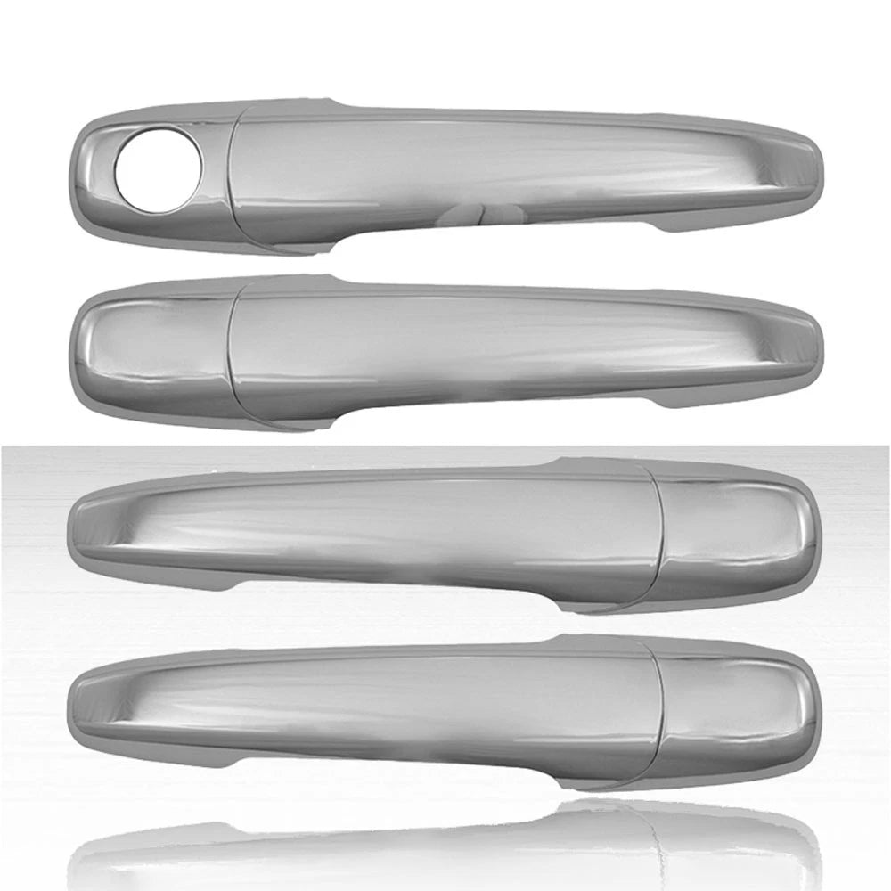 4dr Door Handle Cover Set for 2006-2010 Mercury Milan - Chrome