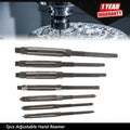 Set of 7 Adjustable Hand Reamers for Automotive Use